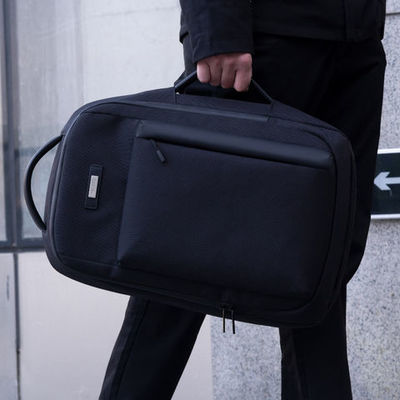 Wodoszczalny, niestandardowy plecak laptop z logo z materiałem z tkaniny z recyklingu RPET
