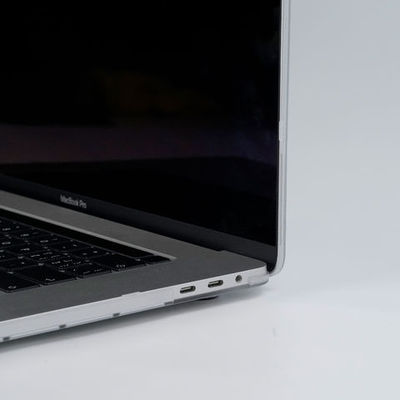 Plastic Hard Shell ochronny obudowa Macbook Slim Mat z antypoślizgową podstawą